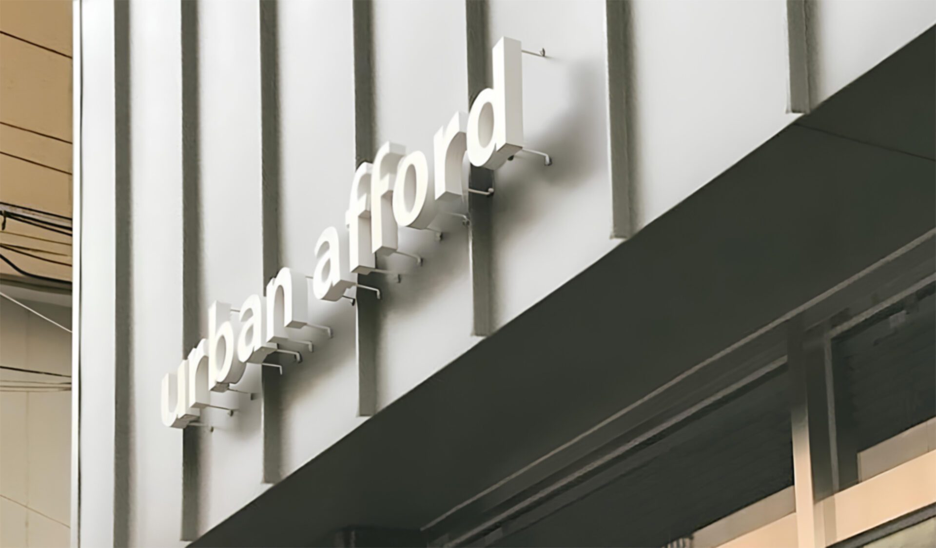 facade signage